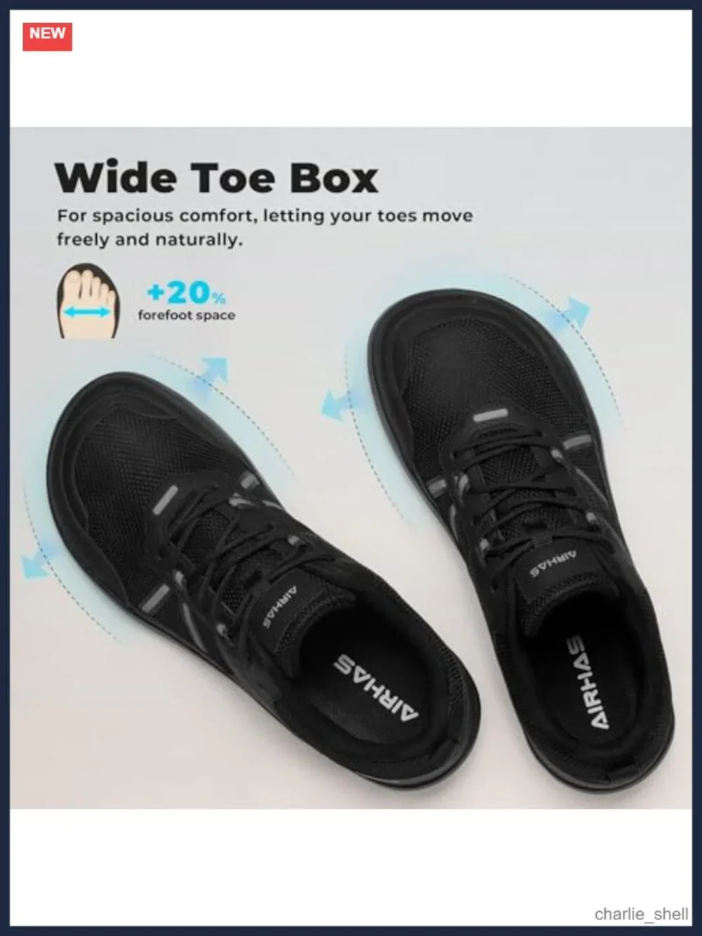 Men's Barefoot Zero Drop Shoes Breathable Minimalist Gym Athletic Sneakers